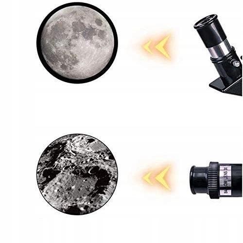 Rosfix Teleskop Astronomiczny F30070M – Powiększenie 18X–180X | Wysoka Jakość Obrazu | Akcesoria w Zestawie
