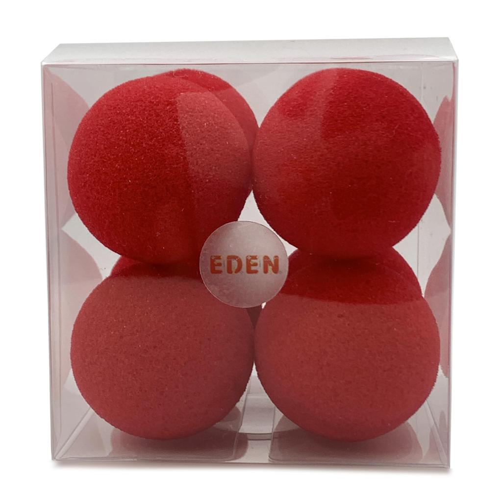 EDEN Tabletop Magic Red Sponge Set of 8 Tricks, Balls, (Approx. 4.4cm Diameter) [E616]