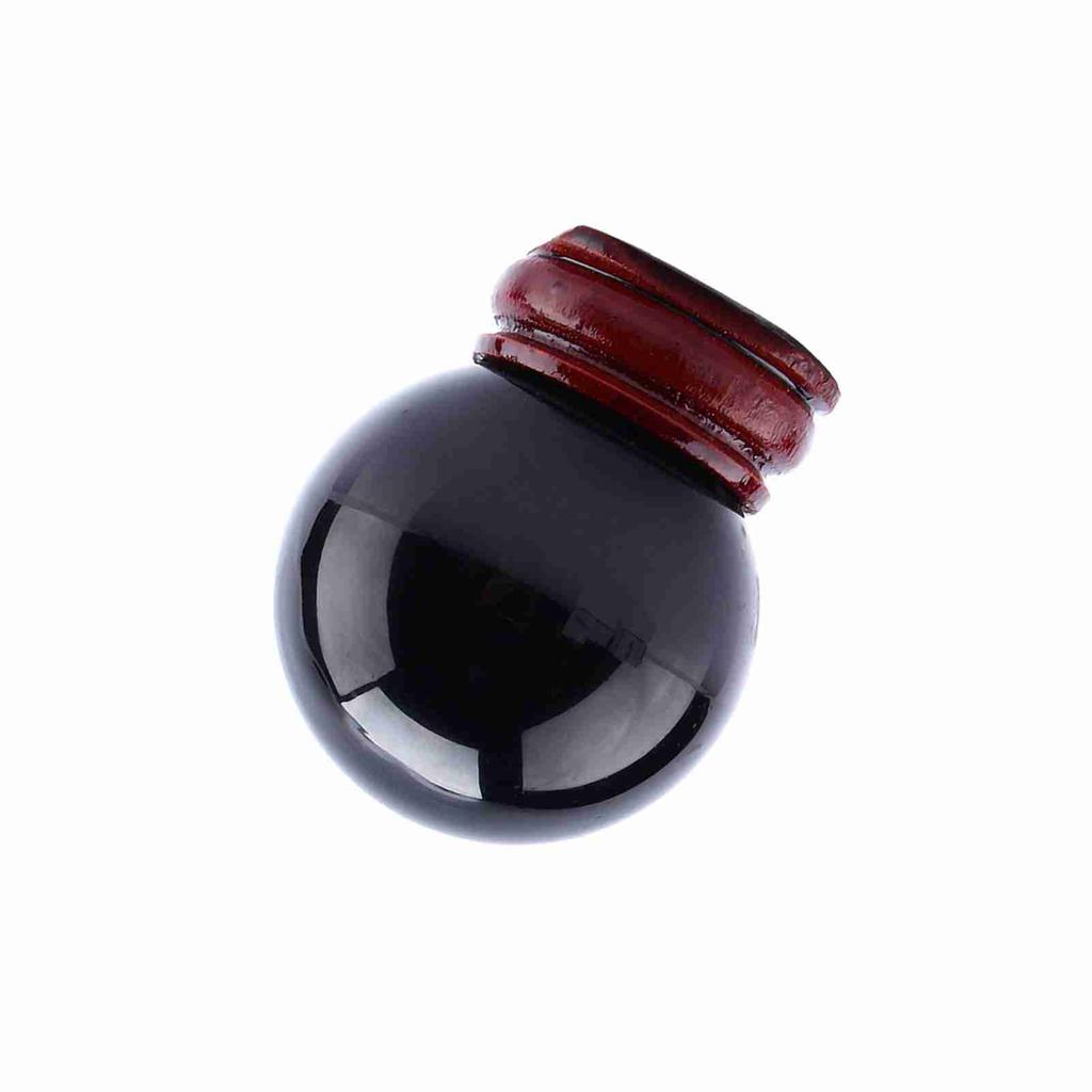 Hot Asian Rare Natural Black Quartz Glass Healing Ball Sphere 40mm+Stand