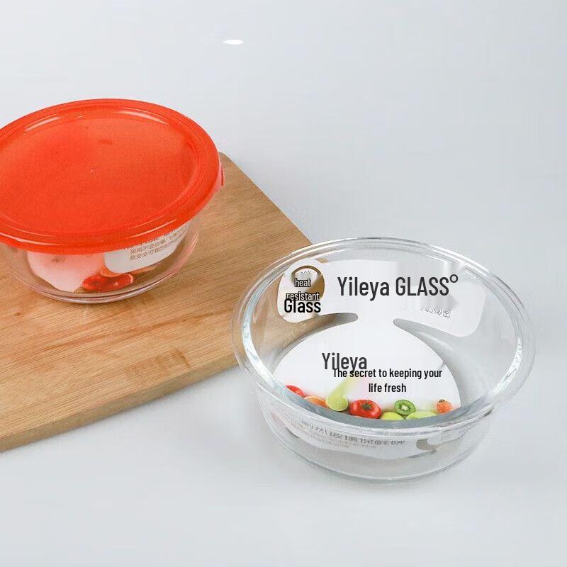 Yileya ZX102 Heat-Resistant Glass Food Storage Bowl