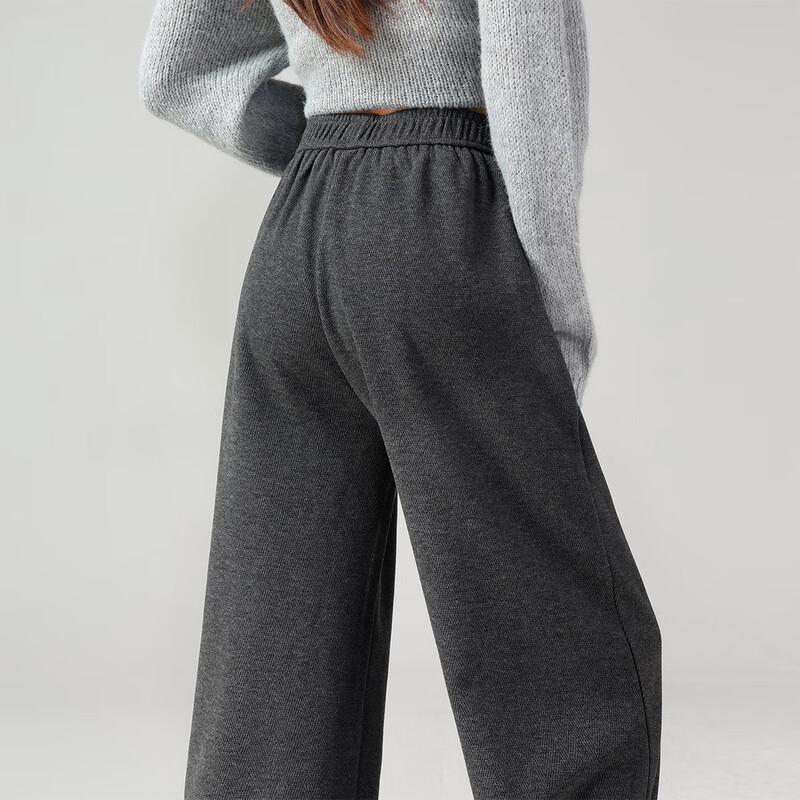 Izzue Women's Wool Blend Wide-Leg Pants