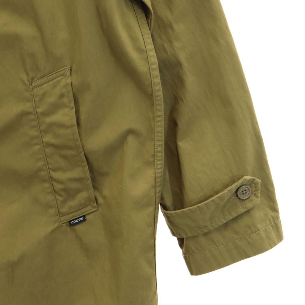 COOTIE made in Japan Stainless collar coat L khaki GLORY BOUND Men's Used