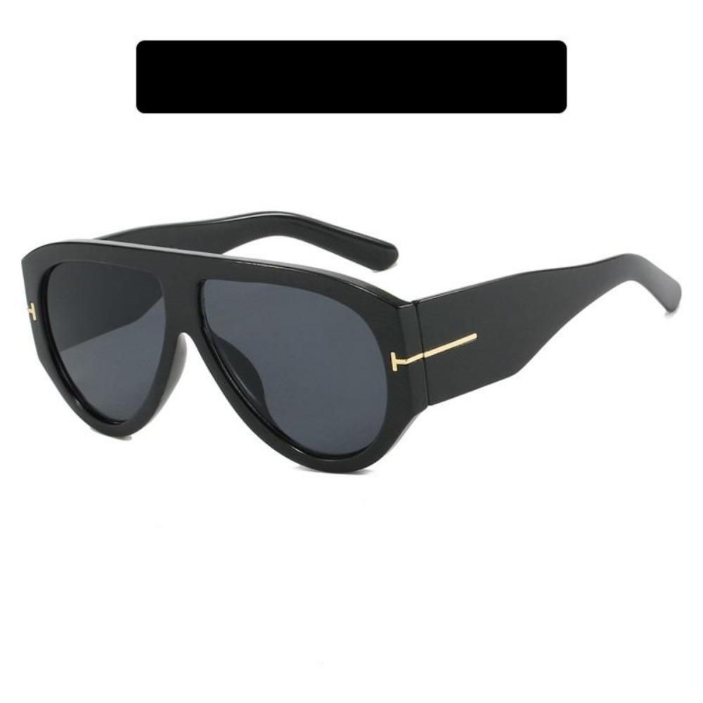 Brand Oversized Pilot Glasses Frames Men Women Fashion Big Frame Transparent Computer Glasse Vintage Luxury Designer  sunglasses