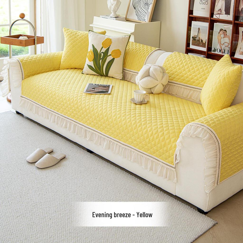 Universal Non-Slip Sofa Cover for All Seasons - French Light Design, 2026