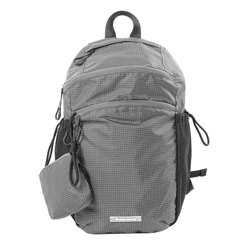 Outdoor Lightweight Travel Bag Unisex Sports Cycling Bag Solid Color Water-Repellent Backpack with Coin Purse