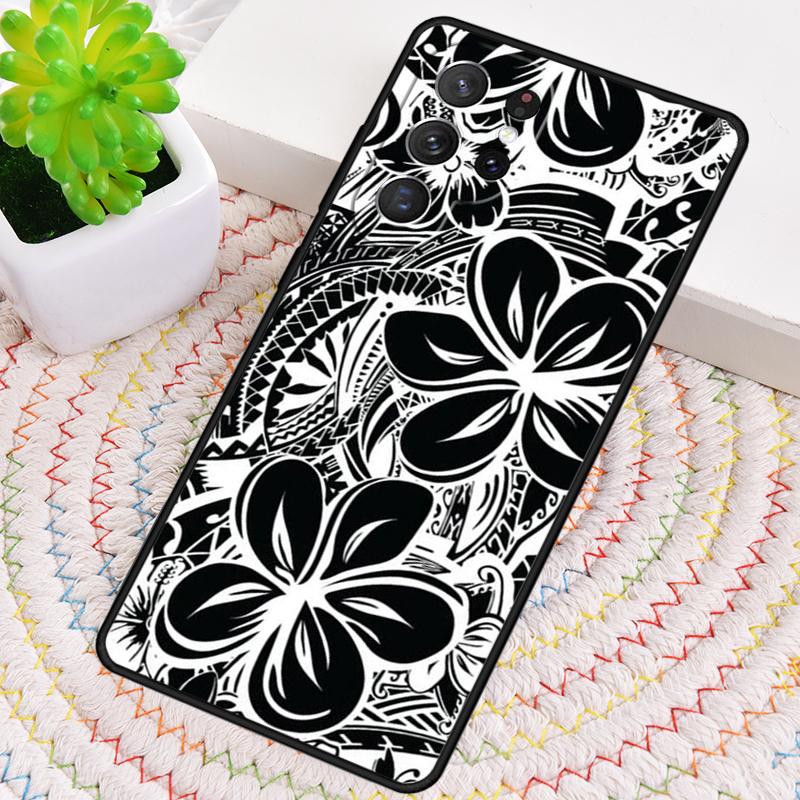 Maori Stamm Samoanisch Polynesisch Weiche Silikon Handyhülle Für Samsung Galaxy note 10 pro S26 S25 S24 S23 S22 S21 Plus Ultra Cover