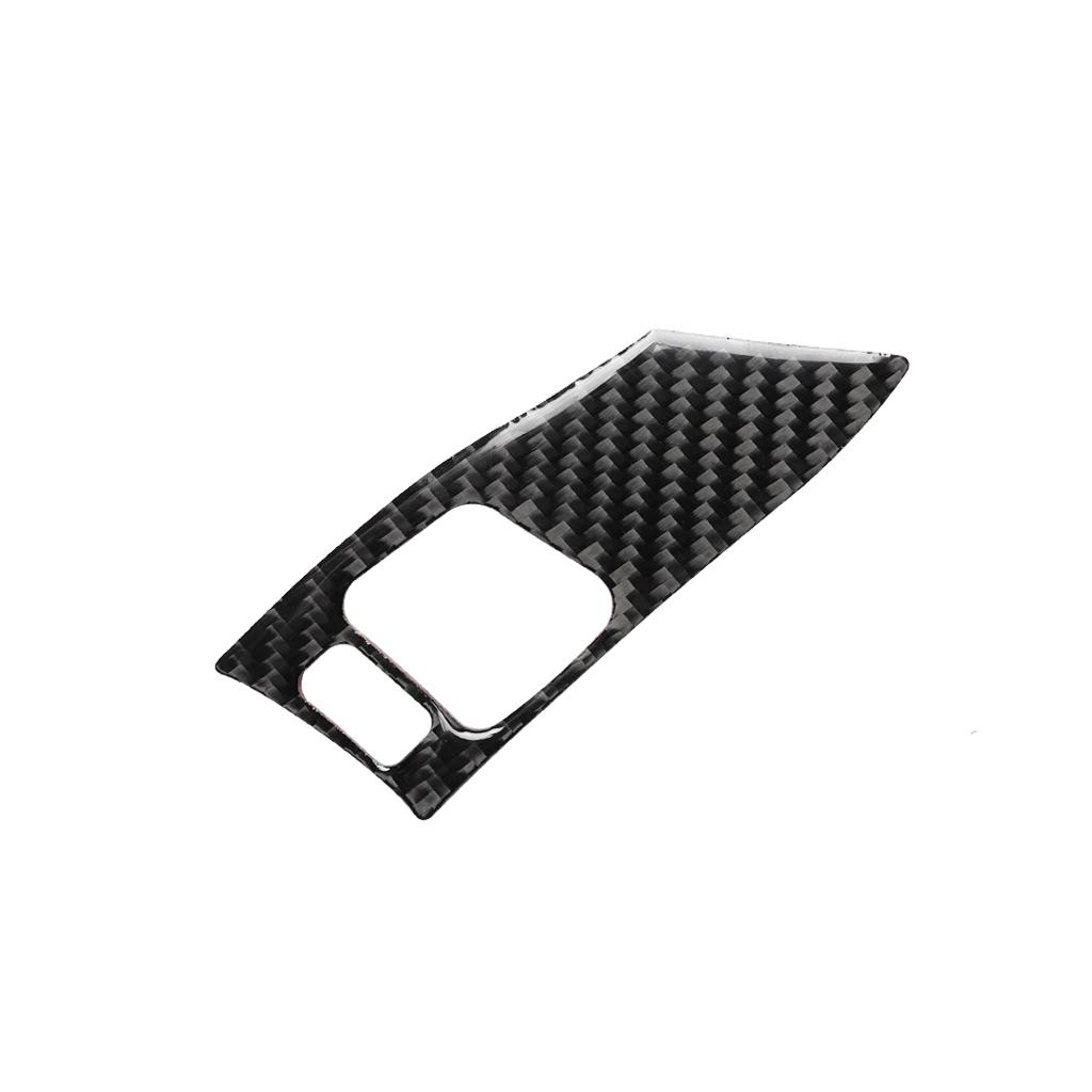 Autocolant de decorare a interioarelor mașinii pentru buton pentru volan din fibră de carbon pentru LEXUS IS250 300 350 2006-2012
