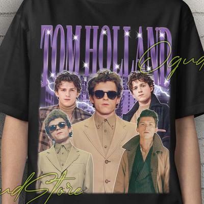 T-shirt Tom Holland, T-shirts Tom Holland, T-shirt Rétro Tom Holland, Sweat à capuche Tom Holland, Affiche Tom Holland, Film Tom Holland, Tee Tom Holland