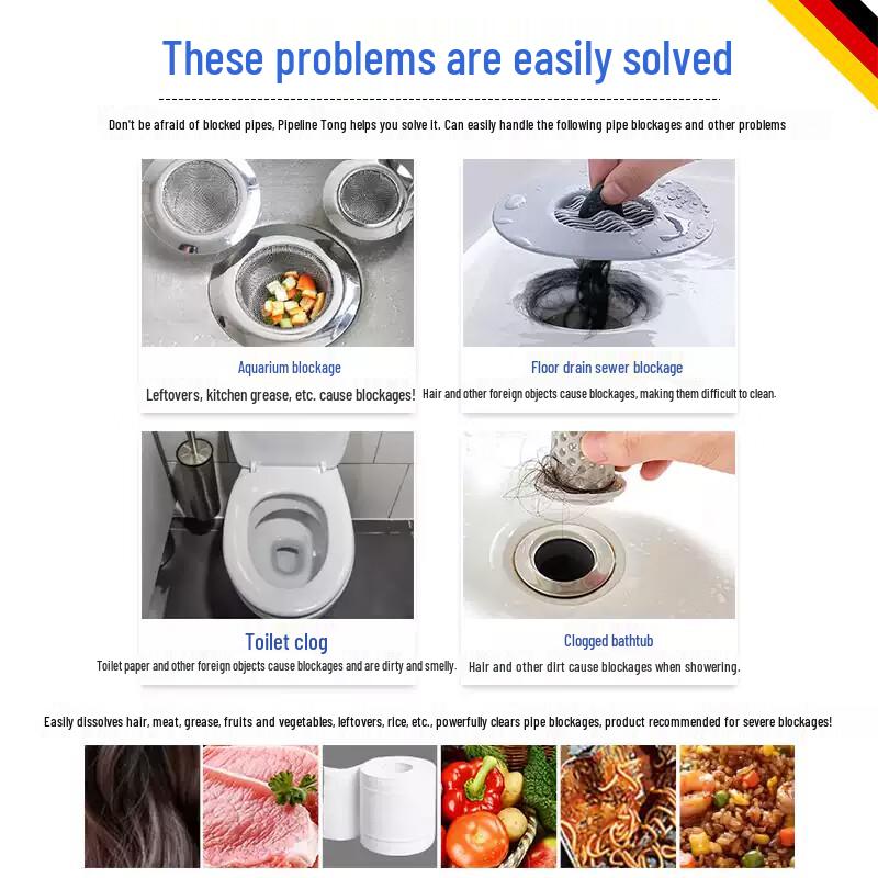 ZiBeak Powerful Drain Cleaner Gel