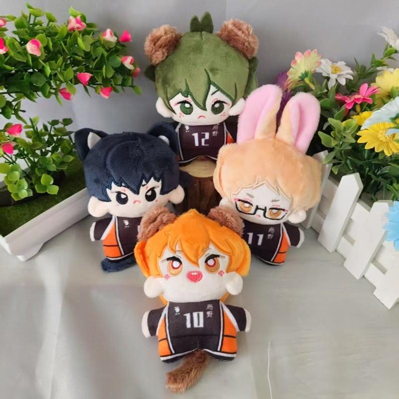 Plush Character Haikyuu Toys Anime Keychains Cartoon Bag Pendant Kids Gifts