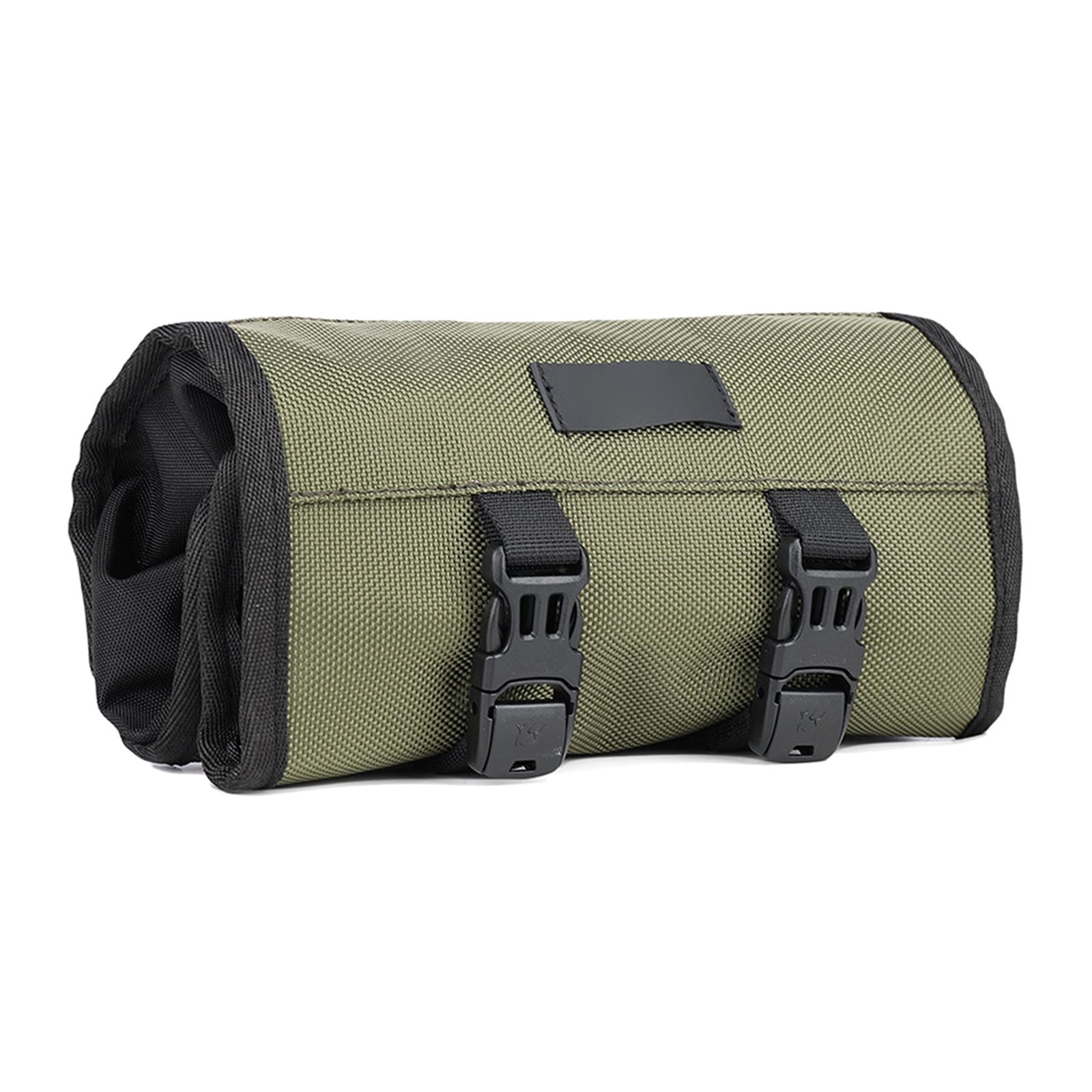 

Мотоциклетная мотоциклетная седельная сумка сумка-органайзер для инструментов сворачиваемый чехол для инструментов сумка на руль мотоцикла мотоциклетные рабочие аксессуары армия зеленый