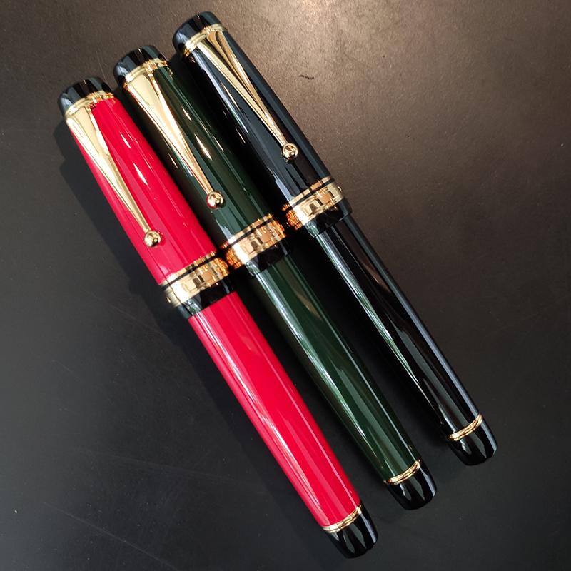 JD Big Pen Fancy Luxury Gift Expensive Fountain Pen Large Big Size Pen Branding Black /green /red Executive VIP boss Pen