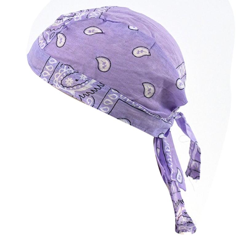 Multifunctional Headwear Pirate Style Bandana Cap for Sun Shielding Cycling Hiking Running Easy Wear as Hat or Scarf