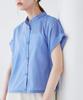 ROPE PICNIC Balloon Hem Blue Women's Blouse, (44)