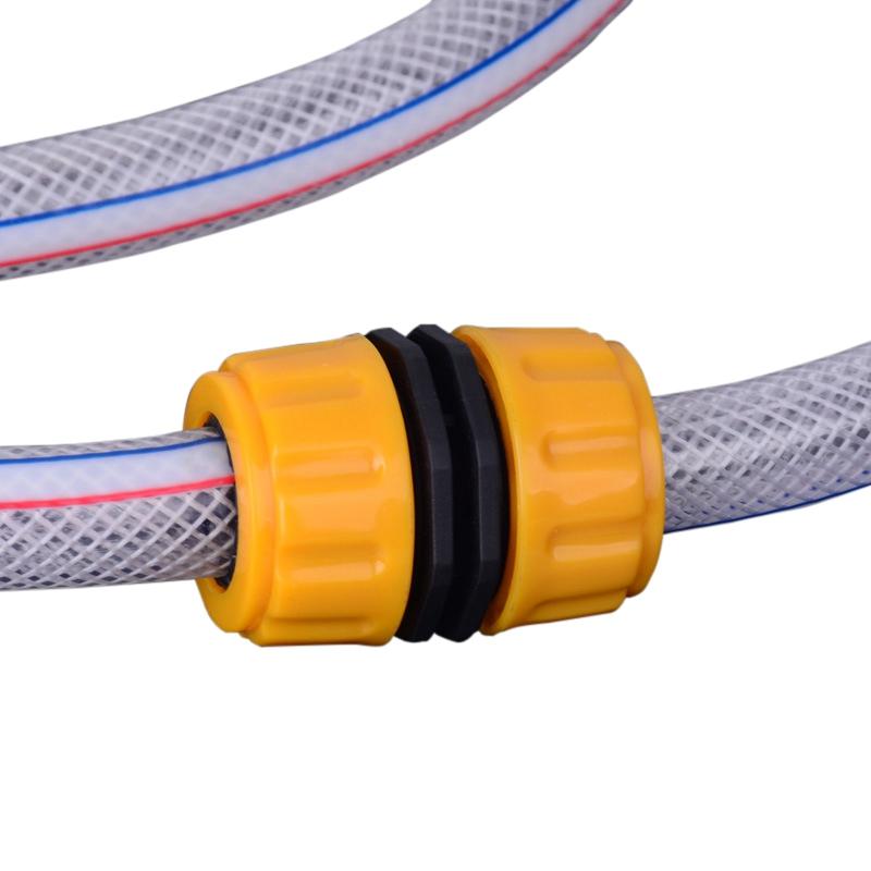 Garden Hose Repair Connector 1/2 3/4 1 In Pipe Transfer Quick Connector Damaged Leaking Adapter 16mm Drip Irrigation Watering