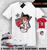 Shirt Match AJ 8 Bugs Bunny 2025 Sneaker Matching Tee Sneakerhead Betty T-Shirt