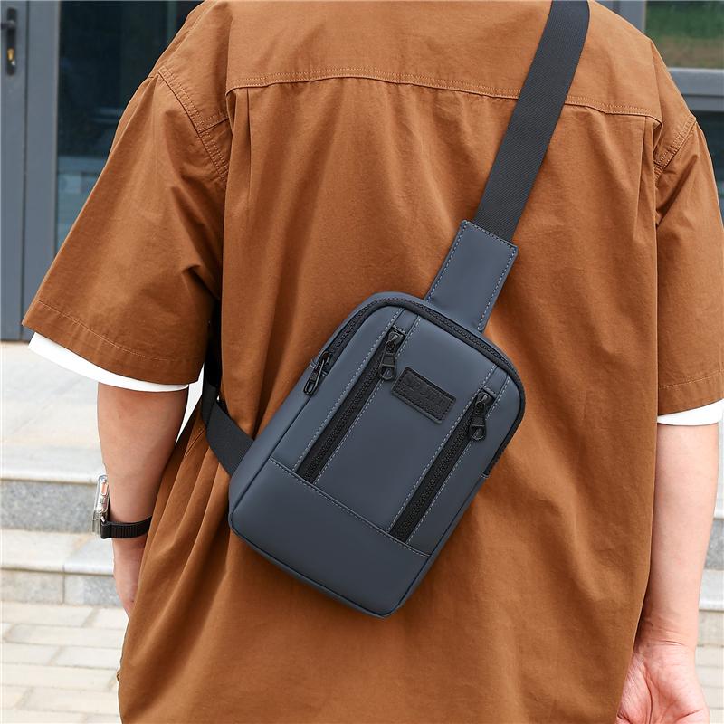 Men Chest Bag Fashion Shoulder Chest Rig Man Sports Crossbody Bags for Male Mini Body Phone Bag Handbag Travel