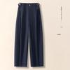 Women's High-Waisted Wide-Leg Cargo Pants – New 2026 Spring & Autumn Style, Loose, Slimming, Casual Fit.