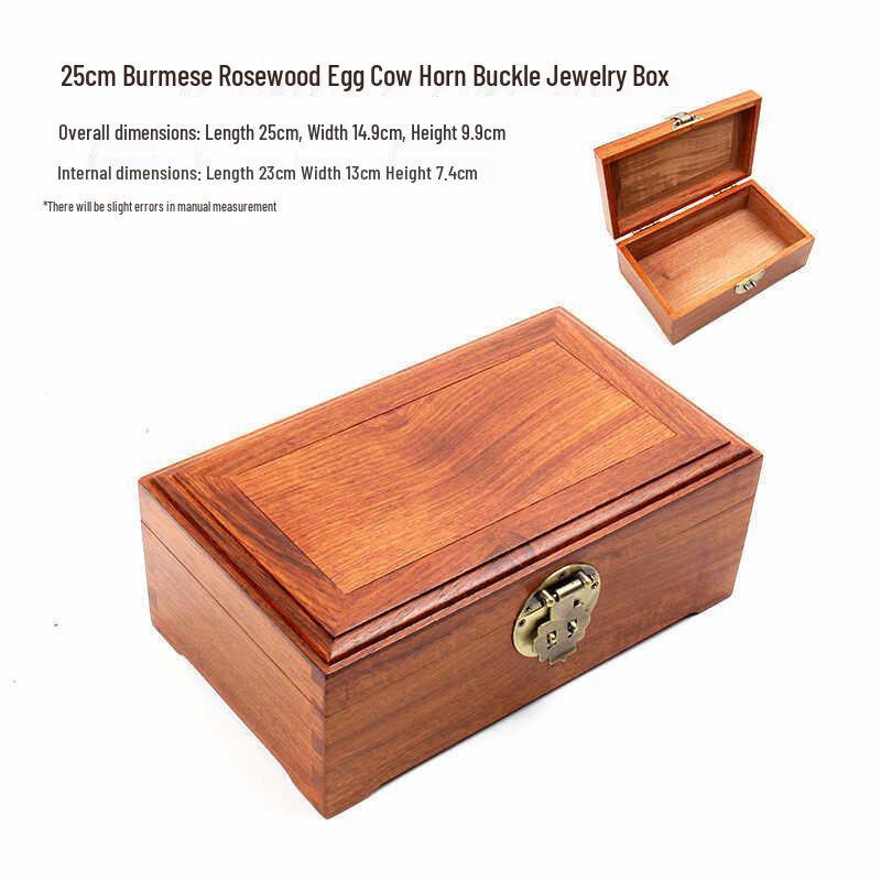Burmese Rosewood Jewelry Box: Solid Wood Accessory Storage In Various Styles - Chinese Style Wedding Collection