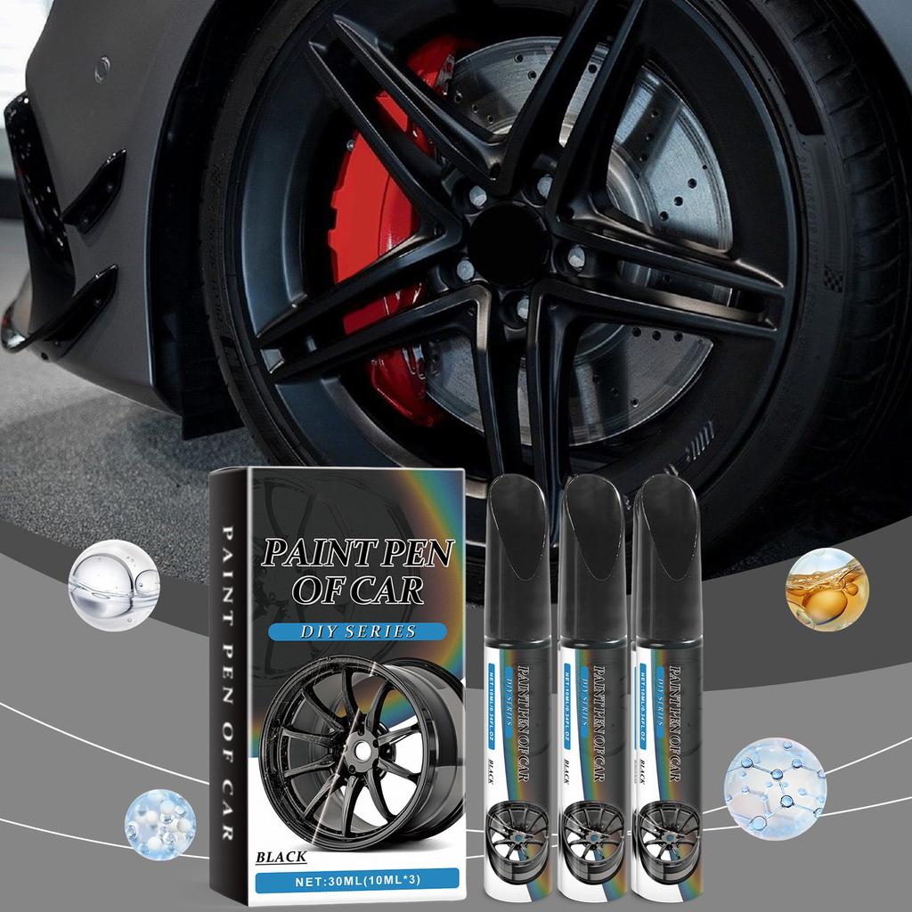 30ml Auto Radlack Reparaturstift Auto Rad Kratzerentferner Stift Schwarze Felgen Ausbesserungsstift Auto Kratzer Reparaturstift