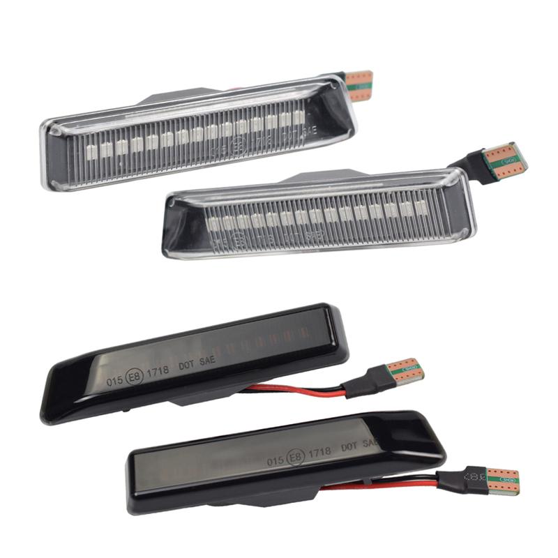 LED Dynamic Turn Signal Light For BMW X5 E53 1999-2006 3 Series E36 Side Marker Flasher Flowing Water Blinker Flashing Light