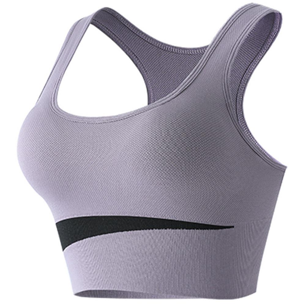 Color Pooling Running Sports Bra Fitness Shock-absorbing Bra Yoga Big Chest Beautiful Back Sports Underwear Women Can Wear