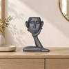 Abstract Face Vase Carved Unique Pen Holder for Living Room, Hallway, Office Nordic