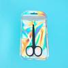 Eyebrow and Nose Hair Trimming Scissors - Stainless Steel, Round Head for Precise Grooming