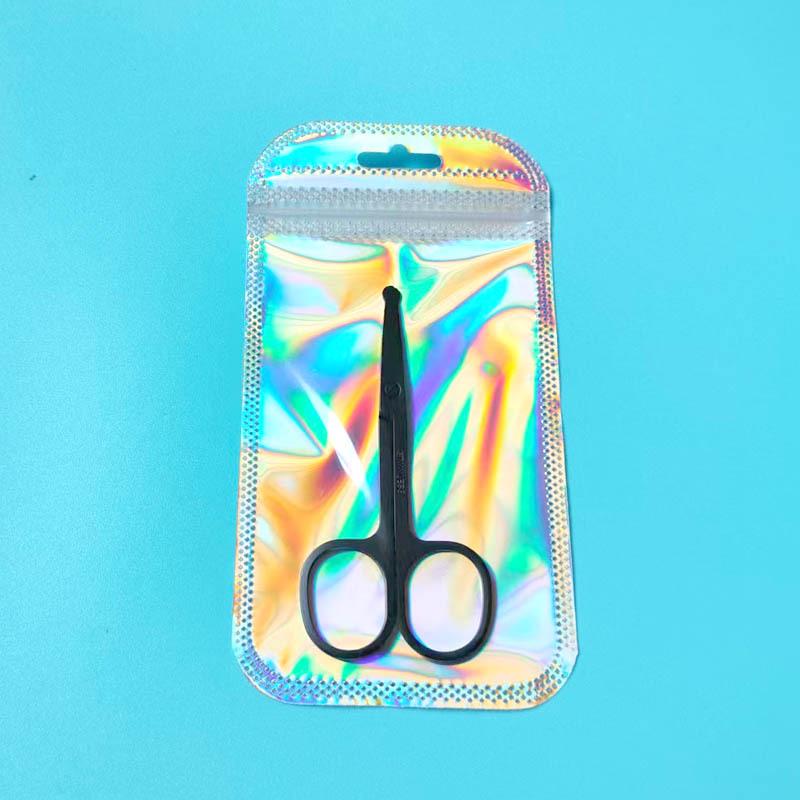 Eyebrow and Nose Hair Trimming Scissors - Stainless Steel, Round Head for Precise Grooming