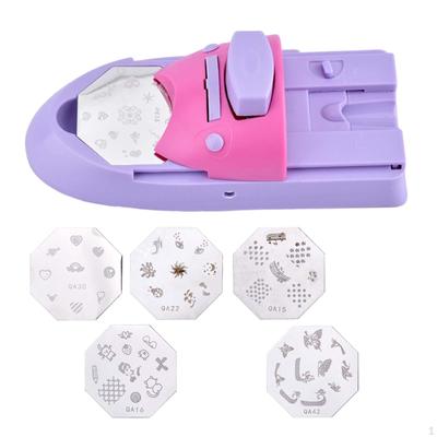 DIY Nail Printer Art Printing Machine Easy Carry Home Equipments Beginners Manicure