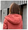 Women's Long Loose Korean Style Down Cotton Coat - Winter 2025 Collection
