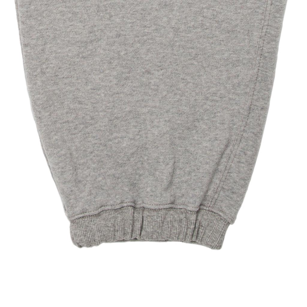 FRAME OFF Double-Fleece Applique Sweat Jogger Pants_Gray