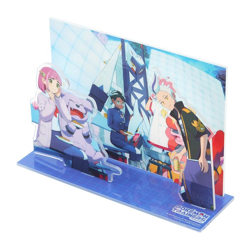 POKEMON Pokemon Center Diorama Acrylic Stand: POKEMON TRAINERS (Blueberry Academy)