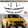 Voor Mercedes Benz A Klasse W177 A180 A200 A220 A35 AMG 2018+ Voorbumper Lip Spoiler Splitters Canards Vents
