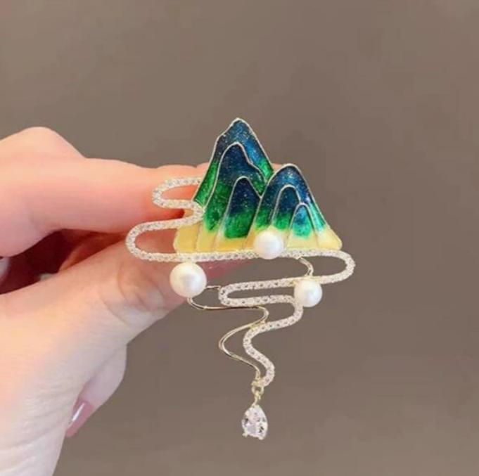 Broșe Noi la Modă cu Aripi de Înger Broșe Versatile Elegante Rafinate Magpie pentru Doamne Cel Mai Bun Cadou de Petrecere Bijuterii