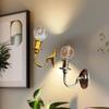 1Pcs Dollhouse Miniature Alloy Ceiling Lamp Hanging Lamp Mini LED Light Model Doll Furniture Toy Home Decoration