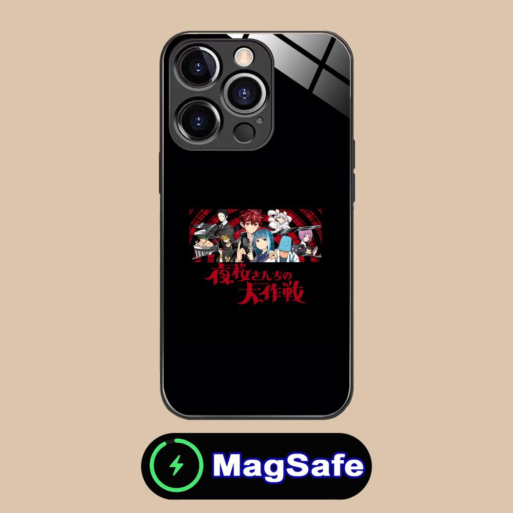 Mission Yozakura Family Phone Case for iPhone 16 15 14 13 12 11 Pro Max Plus Mini MagSafe Glass Colour Printing Cover Smartphone iPhone 16