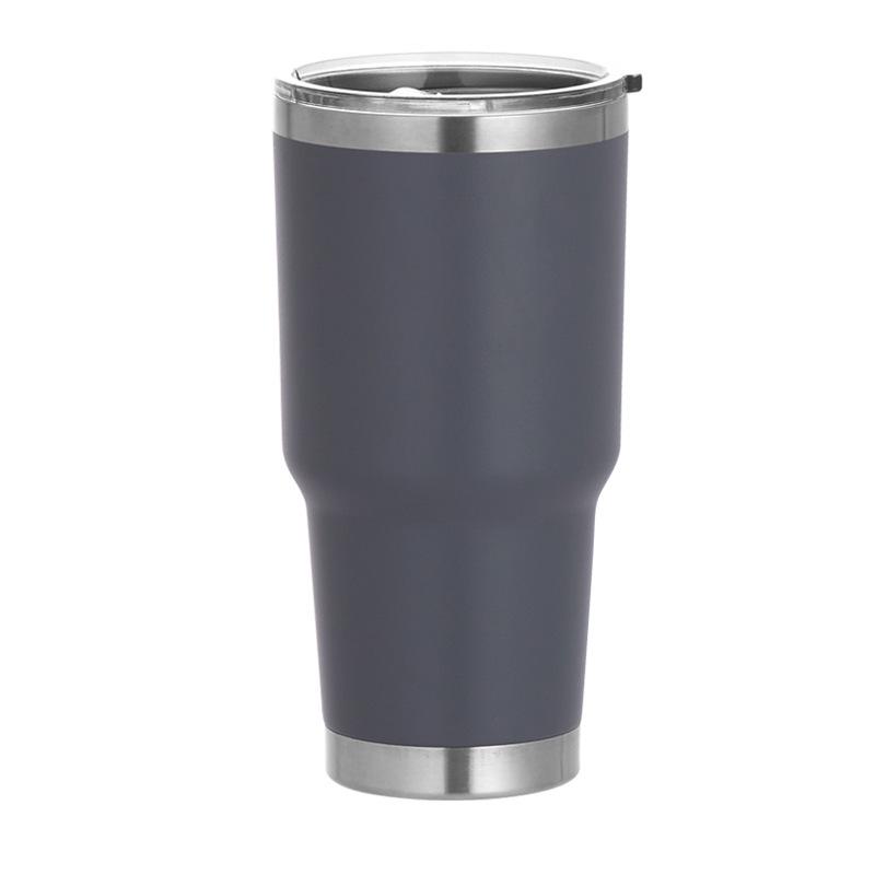 30oz 304 Stainless Steel Vacuum Insulated Car Cup with Powder Coating.