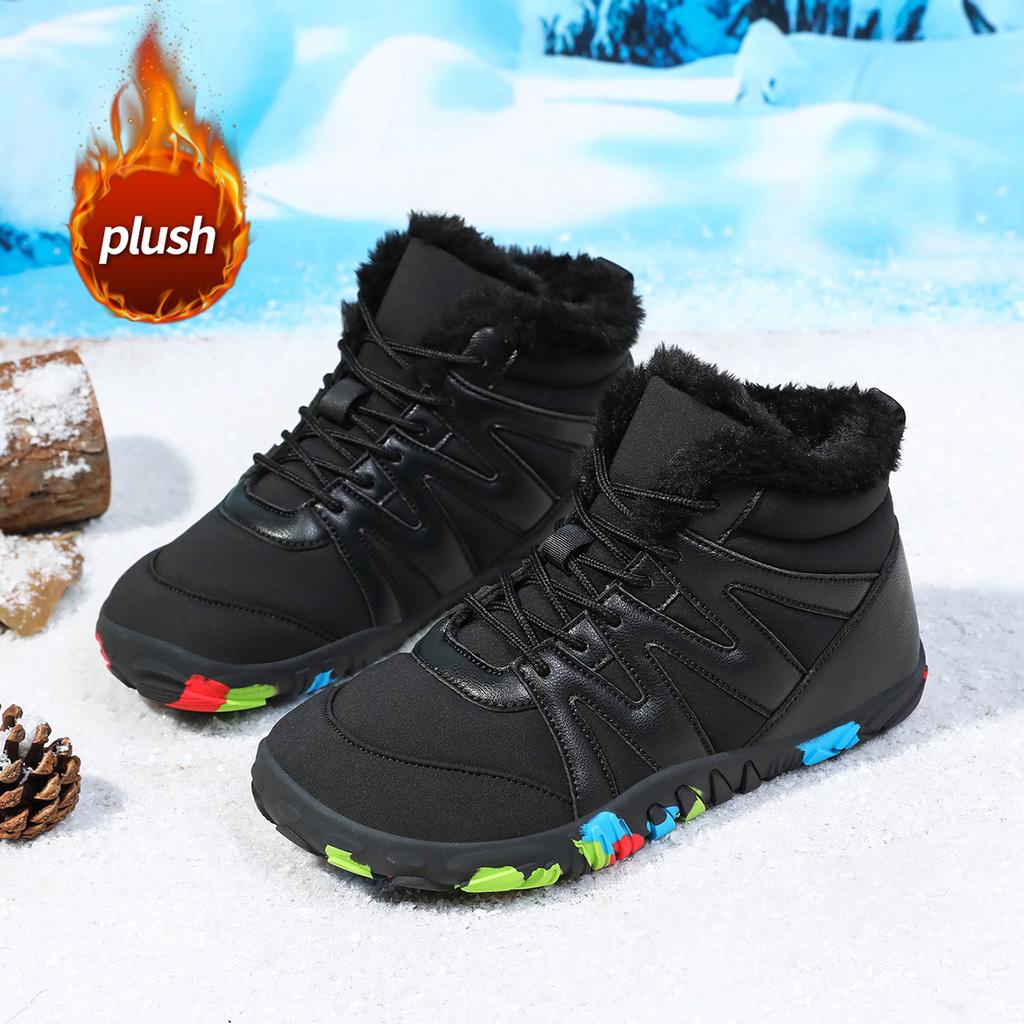 TUINANLE Women Boots Winter Shoes Woman Warm Snow Boots Ankle Boots for Female Winter Shoes Plush Booties