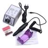 1 Set 2 Way Spin Electric Nail Drill Machine Manicure 20000RPM Machine Strong Pedicure Gel Cuticle Remove Mill Polish Equipment