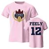 T-shirt Ragazzi di Tommen KAVANAGH13 FEELY12 Stampa Grafica T-shirt Manica Corta Cotone Magliette Estive Unisex Streetwear Merch Grafico