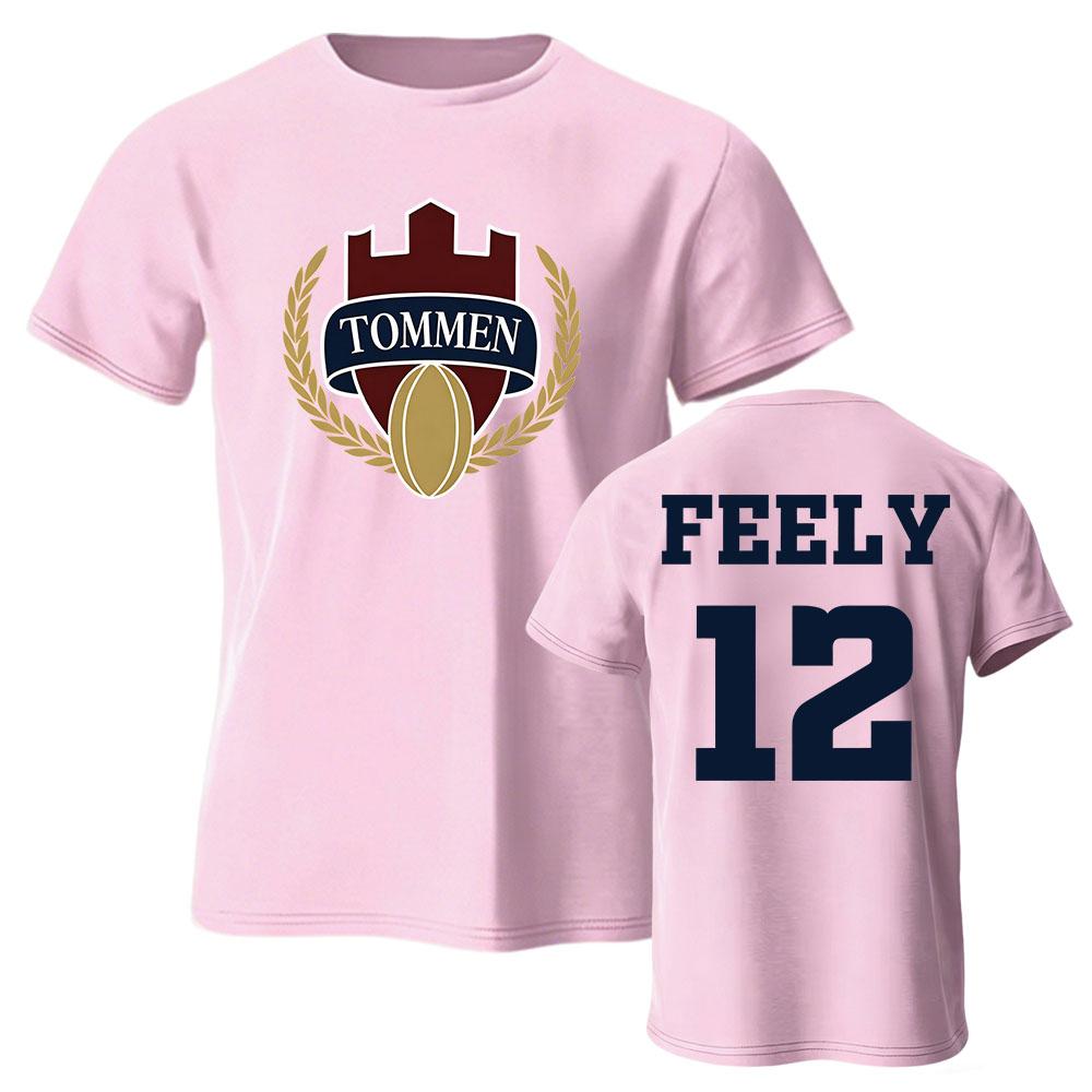 T-shirt Ragazzi di Tommen KAVANAGH13 FEELY12 Stampa Grafica T-shirt Manica Corta Cotone Magliette Estive Unisex Streetwear Merch Grafico