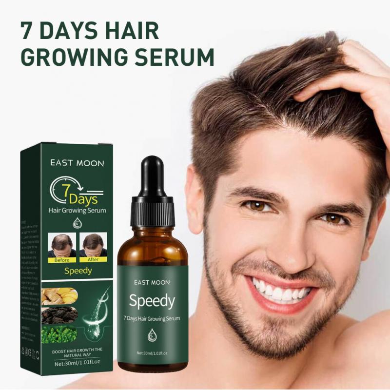 7-Day Hair Growth Serum - Nourishing Essential Oil for Scalp & Hairline Hydration