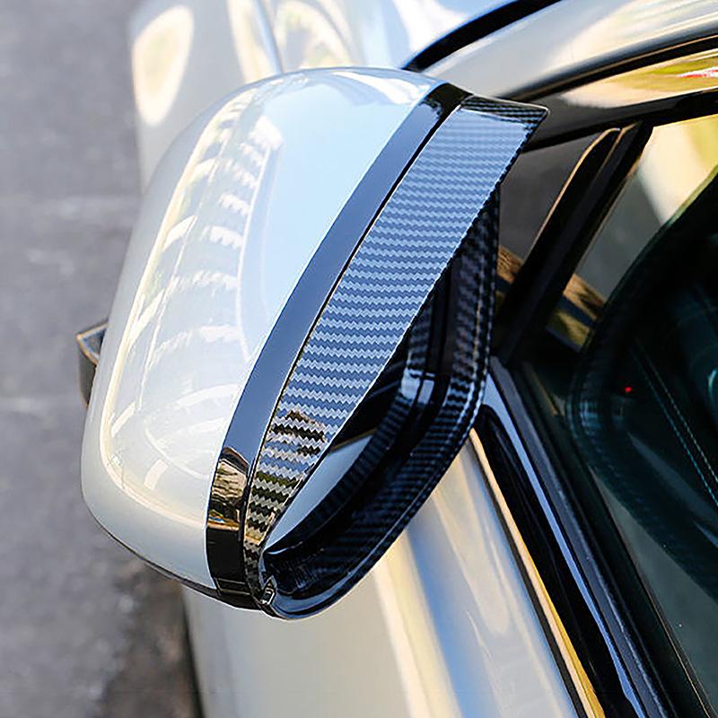 Car Styling Rearview Mirror Rain Guard Frame Decoration Cover Trim For BYD Seal EV -2024 Exterior Accessories