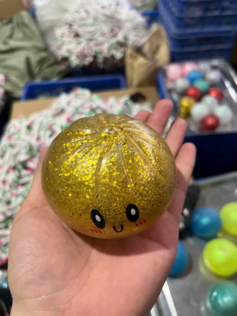Spot Decompression Steamed Stuffed Bun Pinch Music Gift Blind Box Creative Simulation Vent Steamed Stuffed Bun Decompression