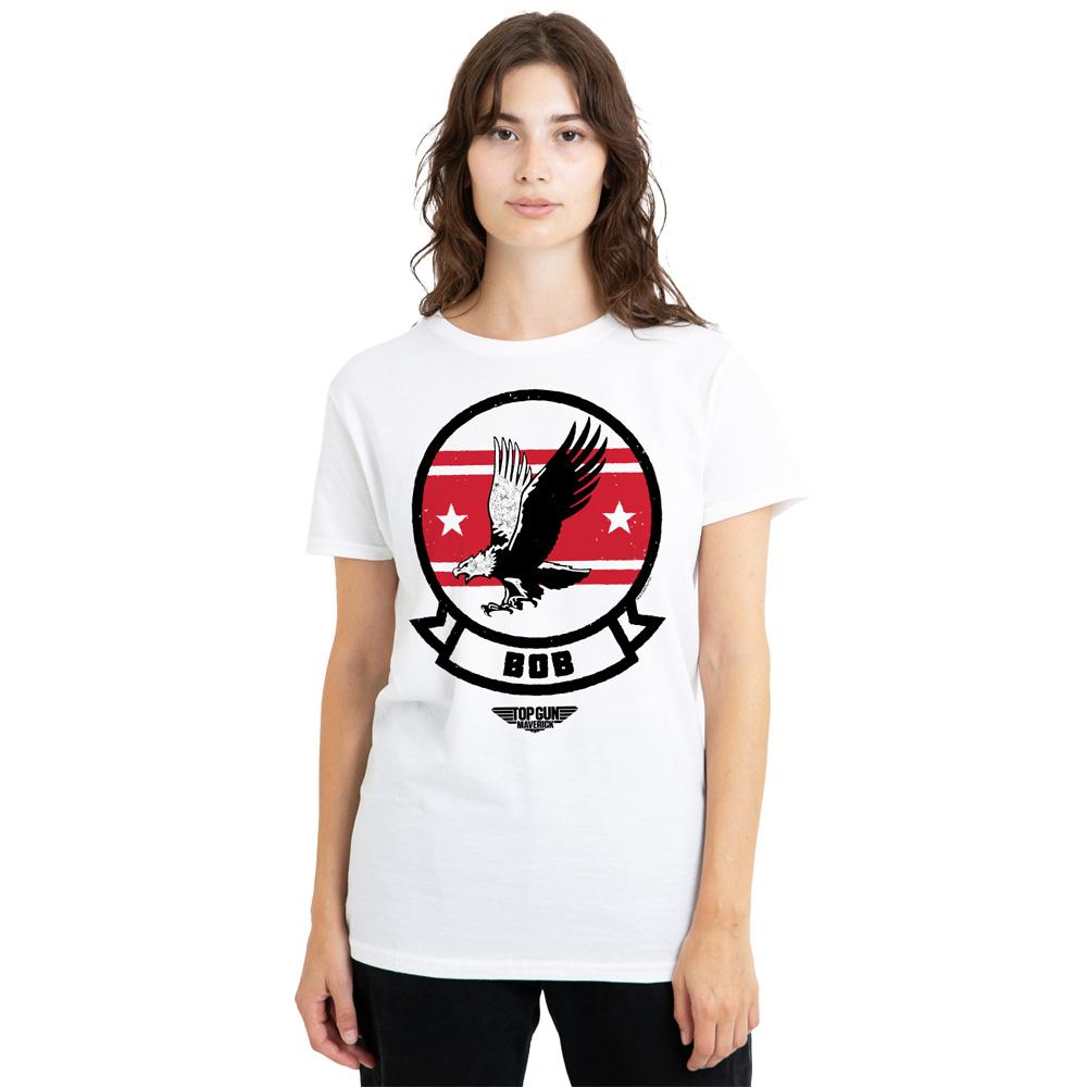 Top Gun Unisex Adult Bob Logo T-Shirt