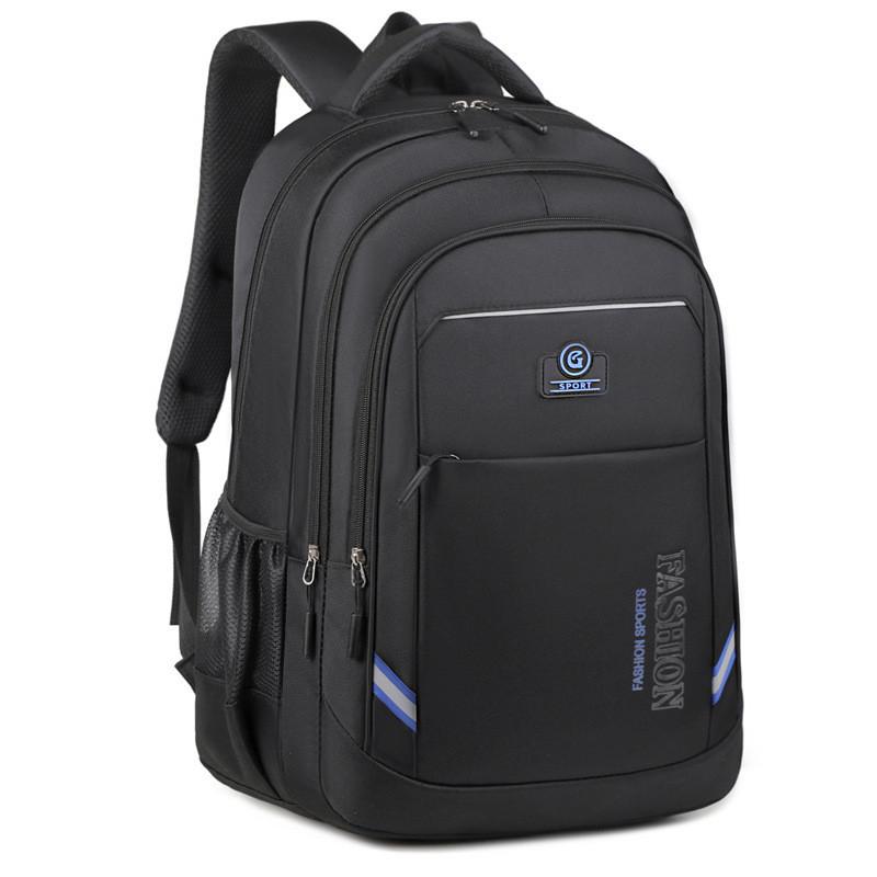 Style Minimalist Backpack Large Capacity Outdoor Leisure Schoolbag Student