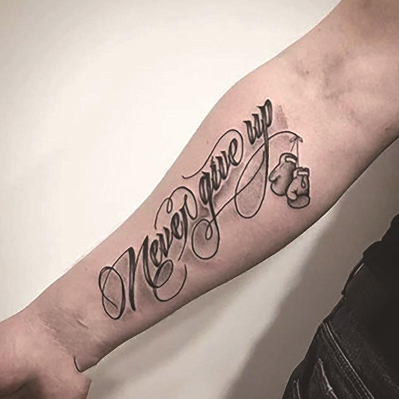 Waterproof Herbal Juice Tattoo Decals - Semi-Permanent, Non-Reflective for Men & Women’s Arms, Chest, Back