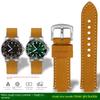 Konvexer Mund-Armband Für ORIS Tauch AQUIS Retro Rindsleder 733 7730 7740 Herren-Uhrenarmband 24 * 12mm 24 * 11mm Gürtel