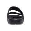 Crocs EVA Leather Patchwork Shoe Unisex Black 206761-001
